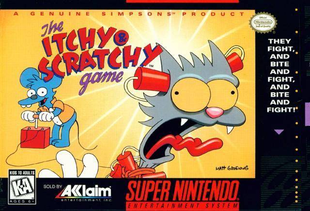 The Itchy and Scratchy Game (Super Nintendo) - for just $0! 
