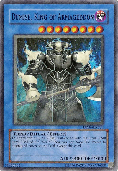 Demise, King of Armageddon [DR04-EN155] Super Rare - for just $20! 