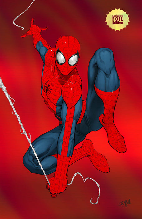 [Foil] Amazing Spider-Man #51 Unknown Comics David Nakayama Exclusive  Virgin Color Bleed Var (06/05/2024) - for just $40! 