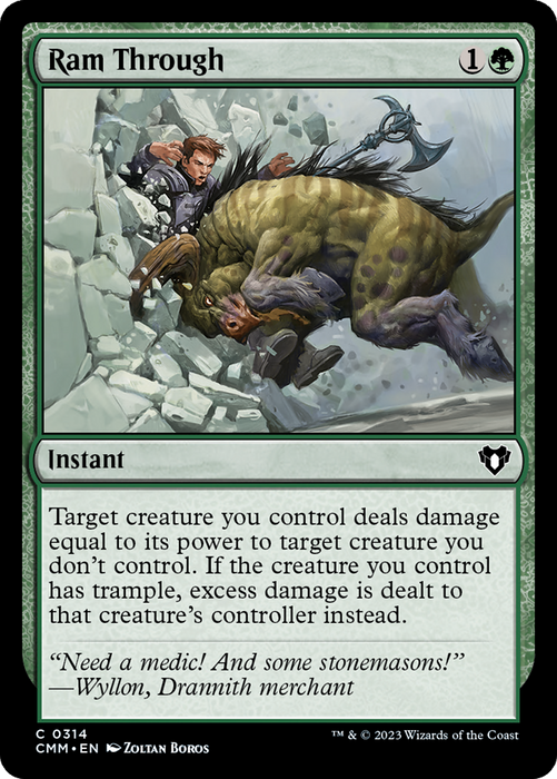 Ram Through (CMM-314) - Commander Masters - for just $0.13! 