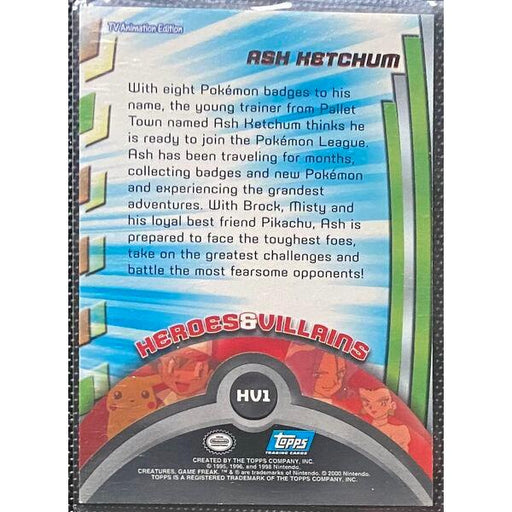 Ash Ketchum (HV1) [Topps TV Animation Edition Series 2] - Just $1! Shop now at Retro Gaming of Denver