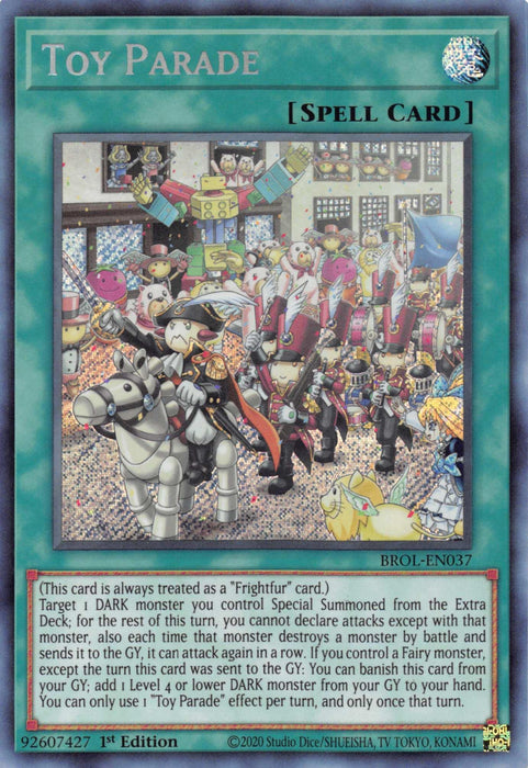 Toy Parade [BROL-EN037] Secret Rare - for just $0.15! 