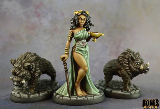 Reaper Bones Black: Circe and Pigs - for just $8.99! 
