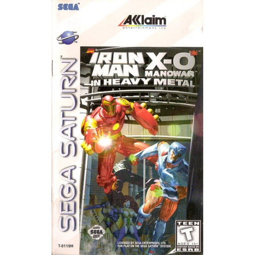 Iron Man / XO Manowar in Heavy Metal (Sega Saturn) - Just $0! Shop now at Retro Gaming of Denver