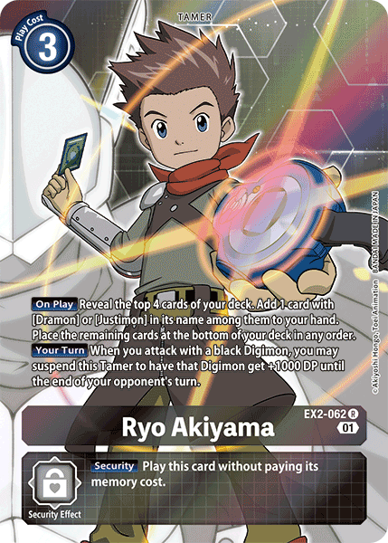 Ryo Akiyama [EX2-062] (Alternate Art) [Digital Hazard] - Just $1.75! Shop now at Retro Gaming of Denver