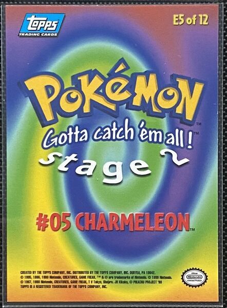 Charmeleon (E5) [Topps Pokemon the First Movie (First Print)] - for just $1! 