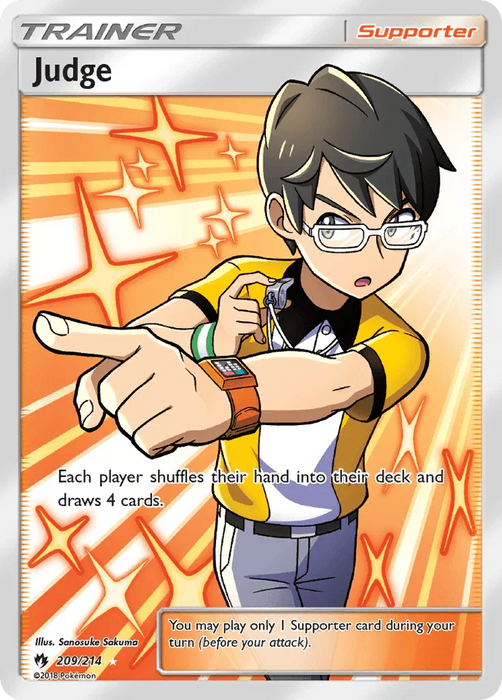 Judge (209/214) [Sun & Moon: Lost Thunder] - for just $26.05! 