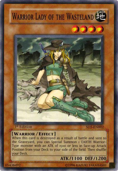 Warrior Lady of the Wasteland [SD5-EN002] Common - for just $0.25! 
