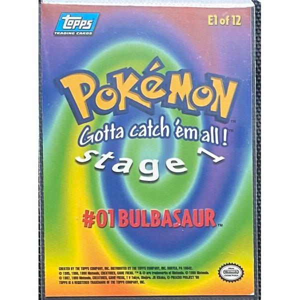 Bulbasaur (E1) [Topps Pokemon the First Movie (First Print)] - Just $1! Shop now at Retro Gaming of Denver