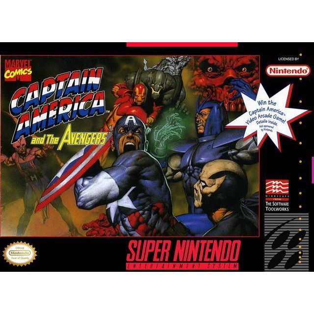 Captain America and the Avengers (Super Nintendo) - Just $0! Shop now at Retro Gaming of Denver
