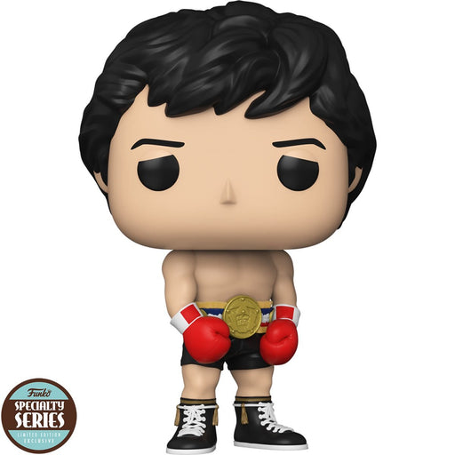 Funko Pop! Rocky 45th Anniversary Rocky with Gold Belt - Specialty Series - Premium Bobblehead Figures - Just $8.95! Shop now at Retro Gaming of Denver