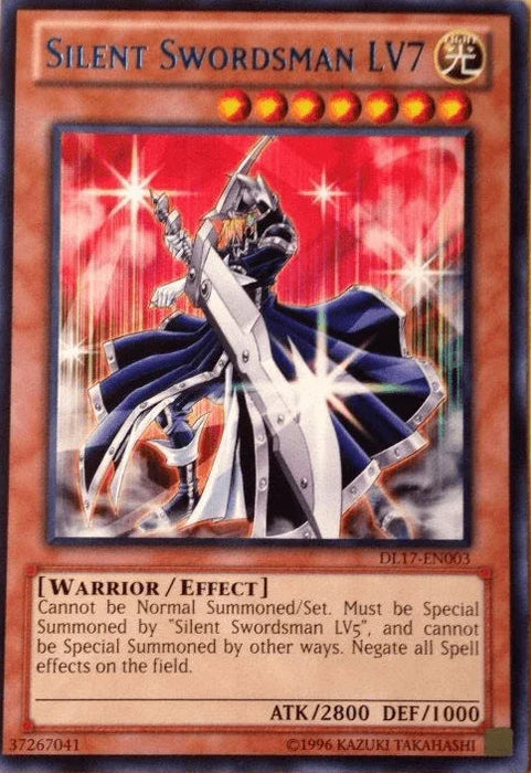 Silent Swordsman LV7 (Blue) [DL17-EN003] Rare - for just $1.60! 