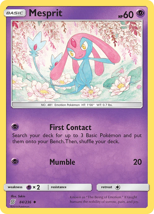 Mesprit (84/236) [Sun & Moon: Unified Minds] - for just $0.15! 