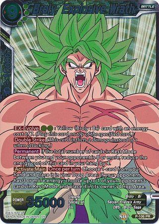 Broly, Explosive Wrath (P-106) [Promotion Cards] - for just $0.55! 