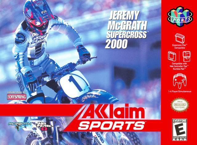 Jeremy McGrath Supercross 2000 (Nintendo 64) - for just $0! 