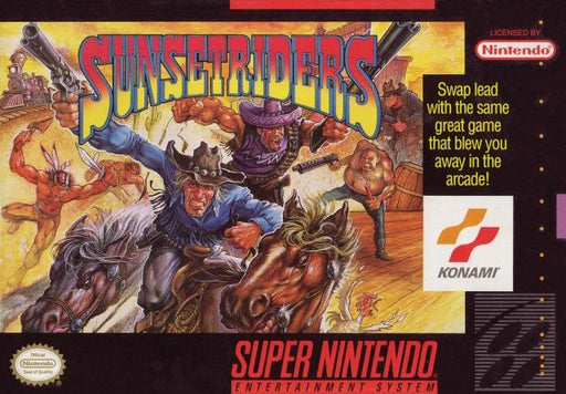 Sunset Riders (Super Nintendo) - for just $0! 