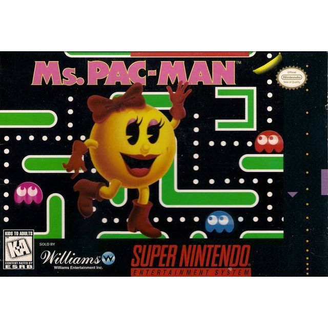 Ms. Pac-Man (Super Nintendo) - Premium Video Games - Just $0! Shop now at Retro Gaming of Denver