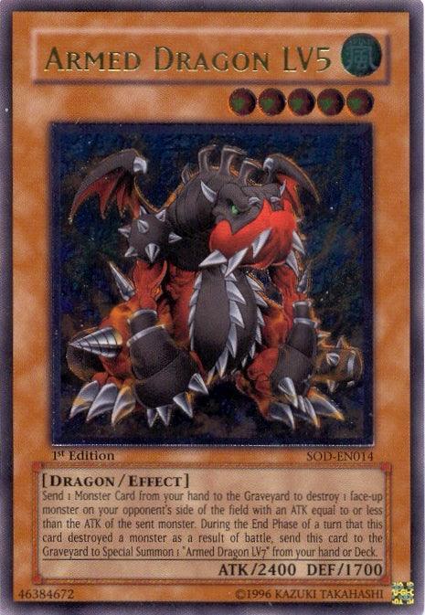 Armed Dragon LV5 [SOD-EN014] Ultimate Rare - for just $15.60! 