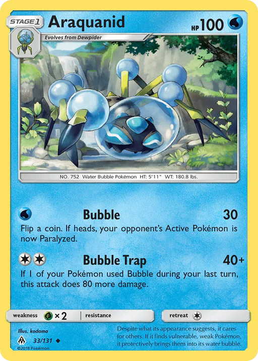 Araquanid (33/131) [Sun & Moon: Forbidden Light] - for just $0.10! 