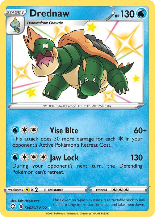 Drednaw (SV029/SV122) [Sword & Shield: Shining Fates] - for just $0.75! 