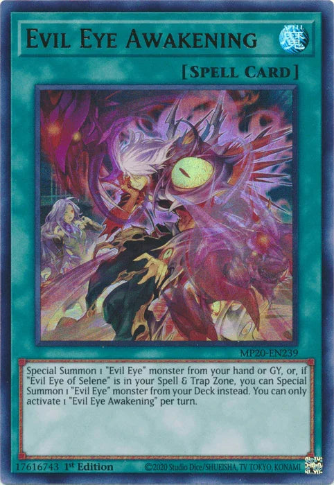 Evil Eye Awakening [MP20-EN239] Ultra Rare - for just $0.10! 