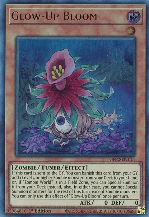 Glow-Up Bloom [GFP2-EN115] Ultra Rare - for just $0.50! 