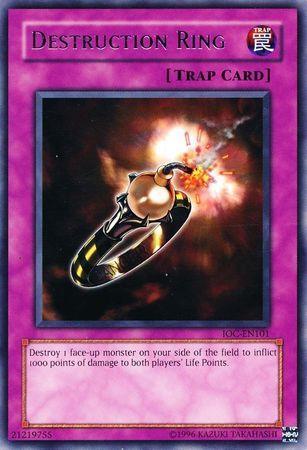 Destruction Ring [IOC-EN101] Rare - for just $0.35! 