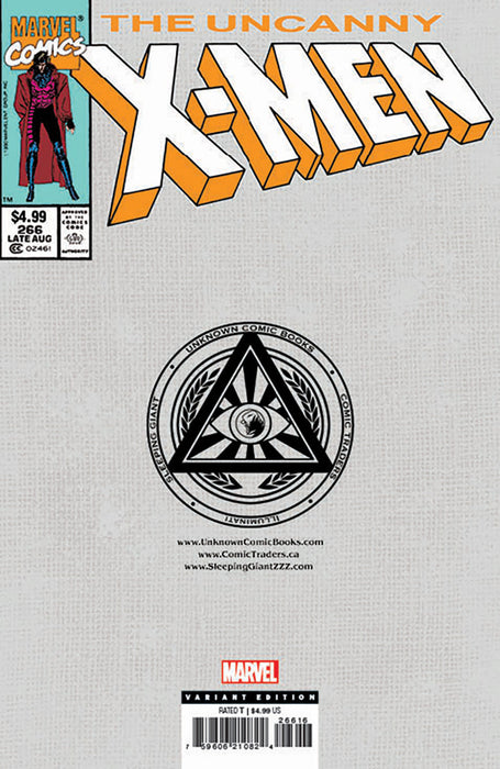 [Signed by Tyler Kirkham] UNCANNY X-MEN #266 FACSIMILE EDITION UNKNOWN COMICS TYLER KIRKHAM VIRGIN VAR [IN STOCK] - for just $40! 