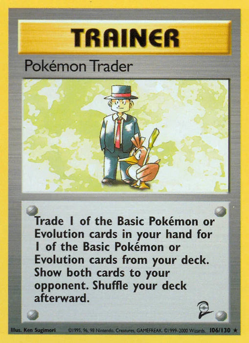 Pokemon Trader (106/130) [Base Set 2] - for just $1.50! 