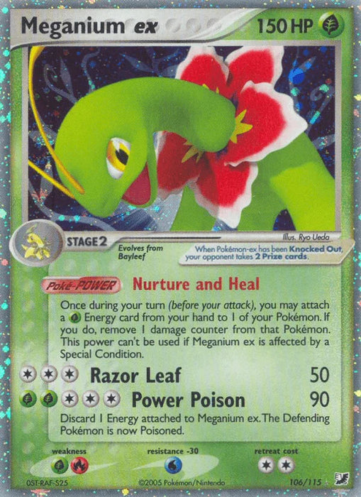 Meganium ex (106/115) [EX: Unseen Forces] - for just $80.25! 