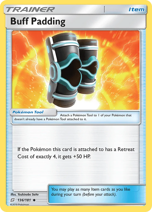 Buff Padding (136/181) [Sun & Moon: Team Up] - for just $0.15! 
