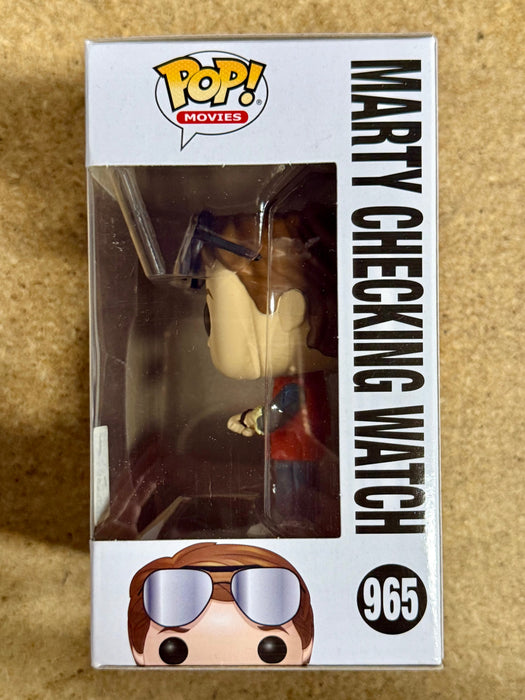 Funko Pop! Movies Marty McFly Checking Watch #965 Back to The Future SDCC 2020 Summer Con Exclusive - for just $30! 