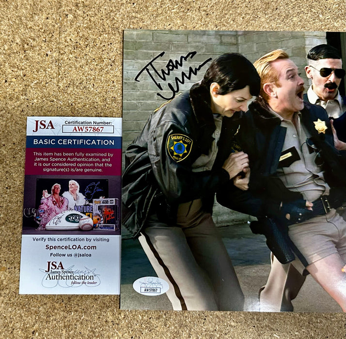 Actor Thomas Lennon Signed Lieutenant Jim Dangle Reno 911 8x10 Photo W/ JSA COA - for just $50! 