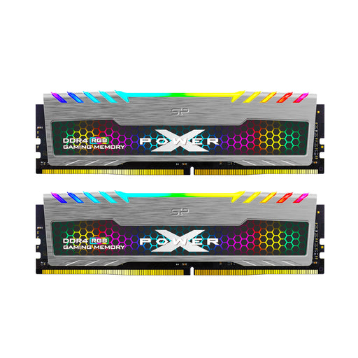 Silicon Power Turbine RGB DDR4 3200MT/s (PC4 25600) 32GB(2x16GB) Dual Pack 1.35V Desktop Unbuffered DIMM - for just $203.97! 