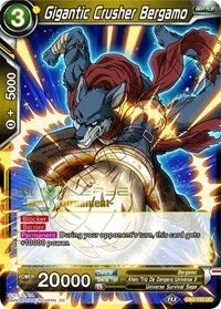 Gigantic Crusher Bergamo (Divine Multiverse Draft Tournament) (DB2-110) [Tournament Promotion Cards] - for just $0.75! 