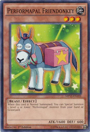 Performapal Friendonkey [MP15-EN193] Common - for just $0.10! 