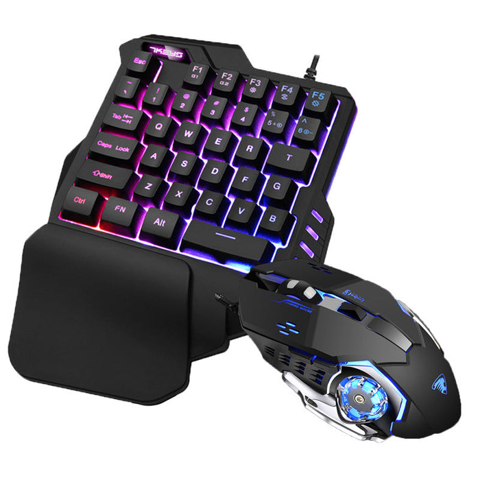 One-handed RGB Mechanical Gaming Keypad - for just $39.44! 