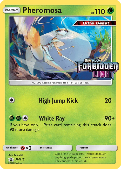 Pheromosa (SM115) [Sun & Moon: Black Star Promos] - for just $3.45! 