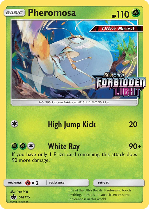 Pheromosa (SM115) [Sun & Moon: Black Star Promos] - for just $3.70! 