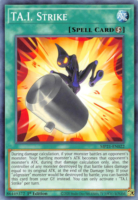 TA.I. Strike [MP21-EN022] Common - for just $0.10! 