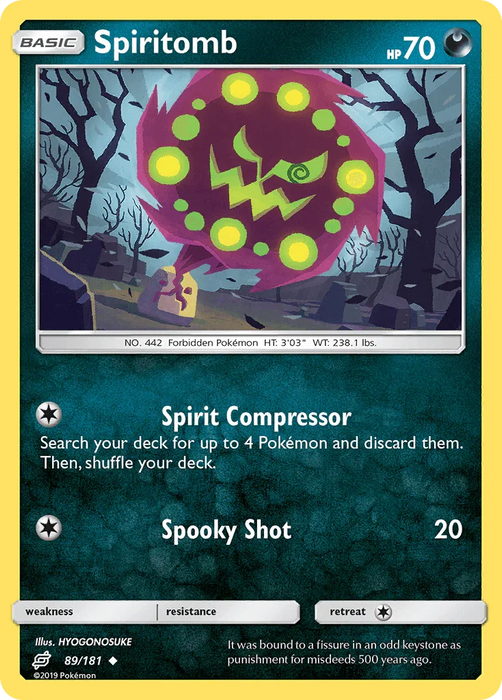Spiritomb (89/181) [Sun & Moon: Team Up] - for just $0.10! 