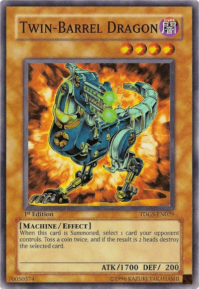 Twin-Barrel Dragon [TDGS-EN029] Super Rare - for just $0.35! 