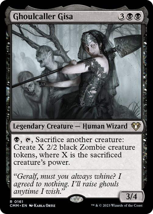 Ghoulcaller Gisa (CMM-161) - Commander Masters - for just $1.15! 