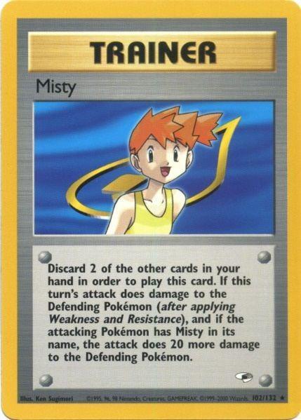 Misty (102/132) [Gym Heroes Unlimited] - for just $2.50! 