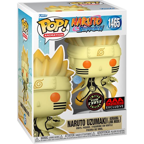 Naruto: Shippuden Naruto Uzumaki Kurama Link Mode Funko Pop! - AAA Anime Exclusive - for just $18.95! 