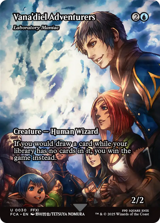 Vana'diel Adventurers - Laboratory Maniac (Showcase) (FCA-030) - FINAL FANTASY: Through the Ages / Vana'diel Adventurers (Borderless) Foil - for just $0.27! 