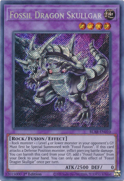 Fossil Dragon Skullgar [BLAR-EN010] Secret Rare - for just $0.15! 