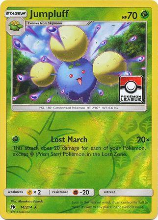 Jumpluff (14/214) (League Promo) [Sun & Moon: Lost Thunder] - for just $0.25! 