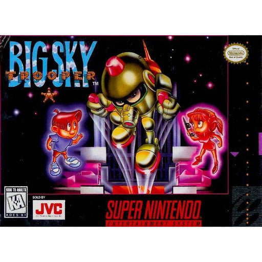 Big Sky Trooper (Super Nintendo) - Premium Video Games - Just $14.99! Shop now at Retro Gaming of Denver
