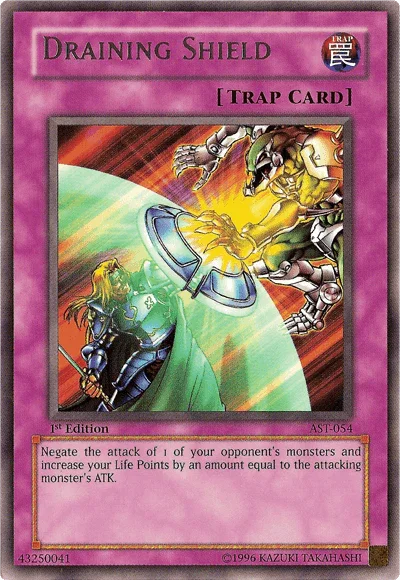 Draining Shield [AST-054] Rare - for just $0.45! 